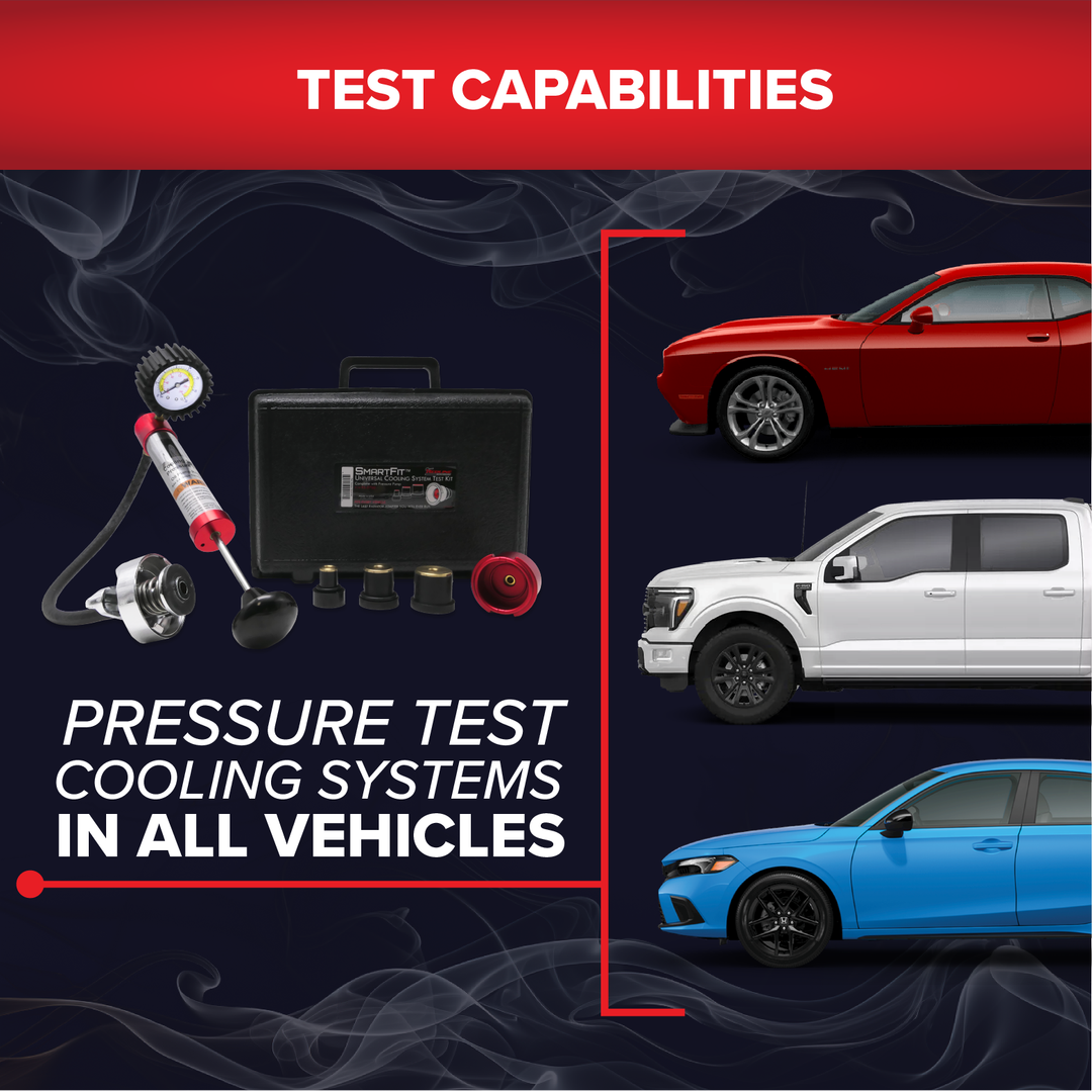 SmartFit™ Universal Cooling System Test Kit – Redline Detection